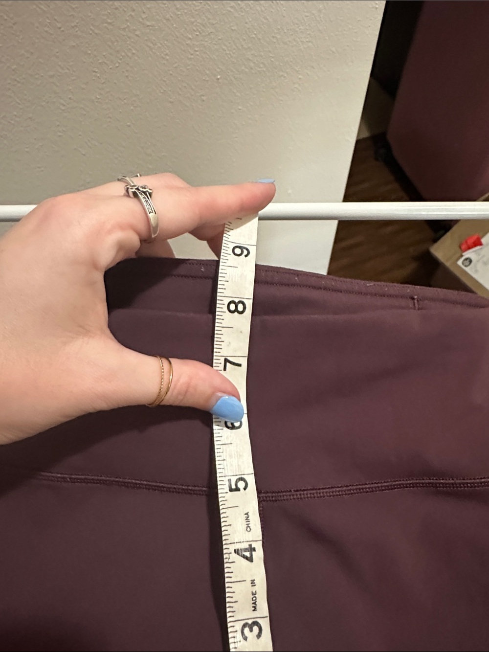 Lululemon Speed Up Tight *28" Arctic Plum W5BMUS Full-On® Luxtreme size 8 - Picture 8 of 9